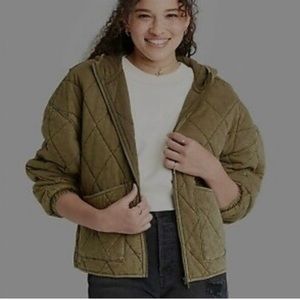 Quilted Zip Up Jacket